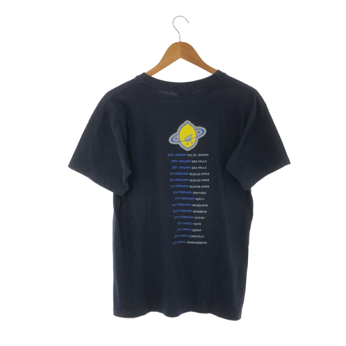 POP MART U2 90s World Tour Navy T-Shirt Size M