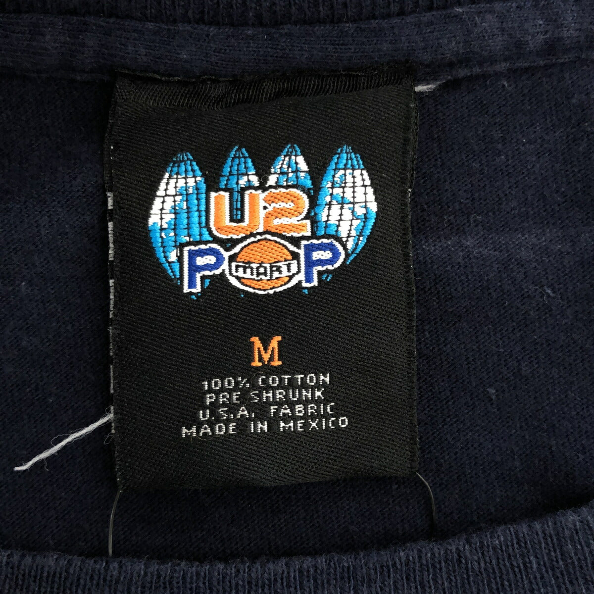 POP MART U2 90s World Tour Navy T-Shirt Size M