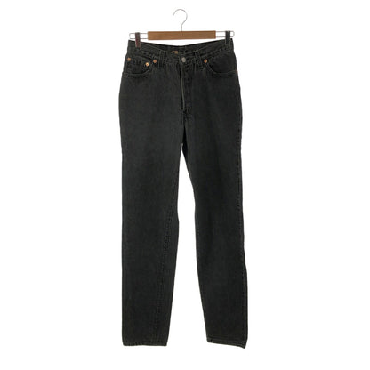 Levi's 80s 90s Black Dyed Denim Jeans Size W28