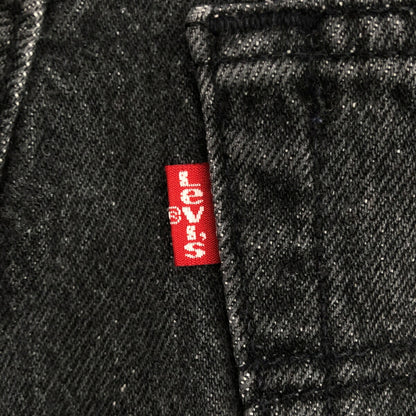 Levi's 80s 90s Black Dyed Denim Jeans Size W28