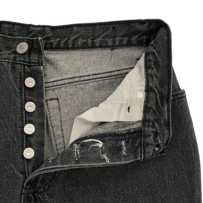 Levi's 80s 90s Black Dyed Denim Jeans Size W28