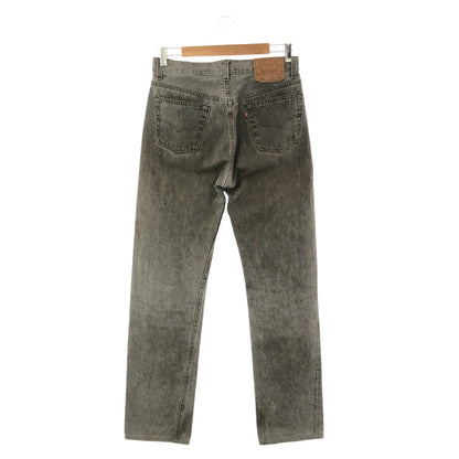 Levi's 90s 501 Pre-Dyed Grey USA Made Jeans Size W30