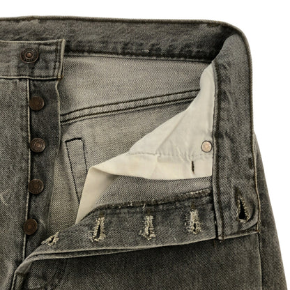 Levi's 90s 501 Pre-Dyed Grey USA Made Jeans Size W30
