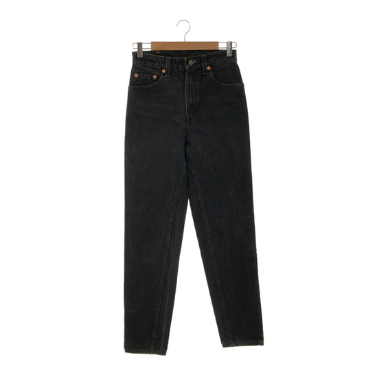 Levi's 90s 550 Overdyed Black Tapered USA Made Jeans Size W27