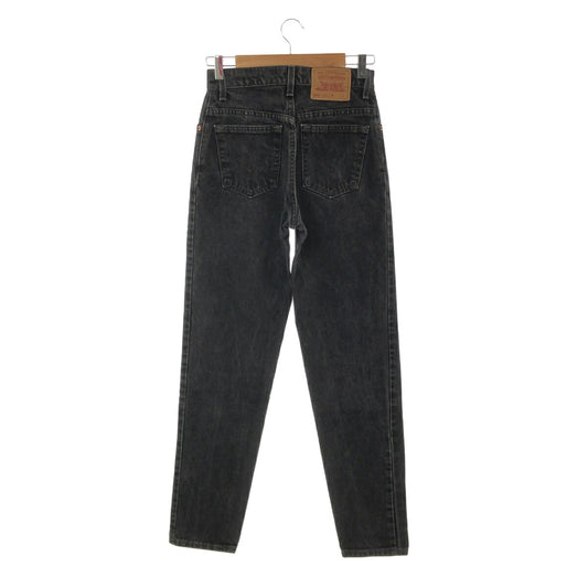 Levi's 90s 550 Overdyed Black Tapered USA Made Jeans Size W27
