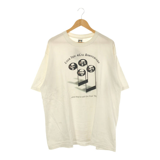 Vintage COTTON DELUXE 90s FOUR TOPS 45th Anniv Tee Size XL