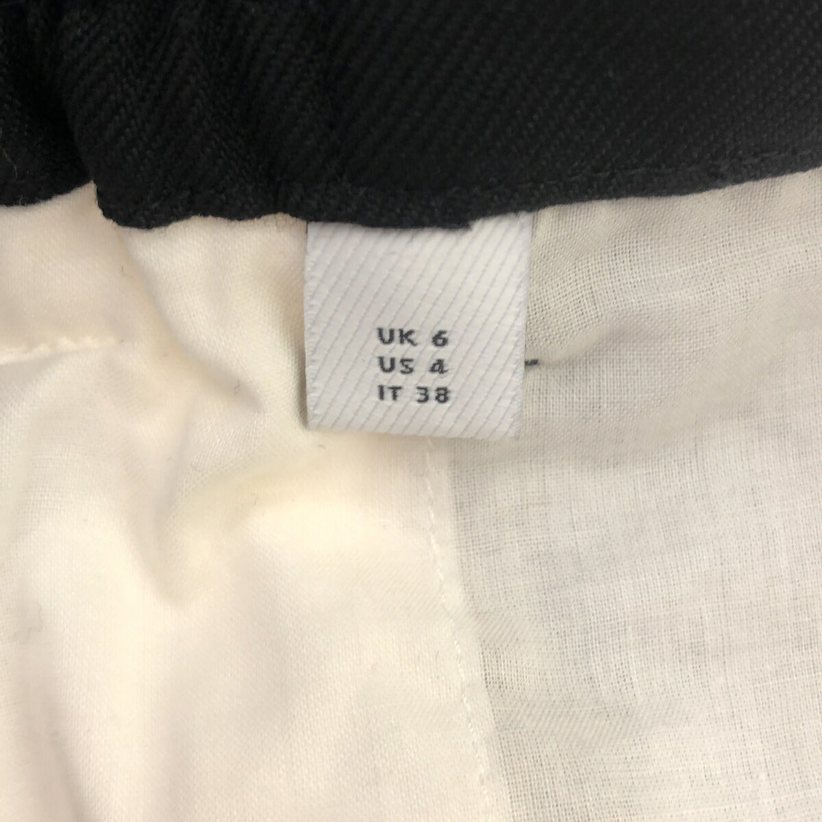 Burberry Black Mesh Striped Tailored Track Pants Size UK6
