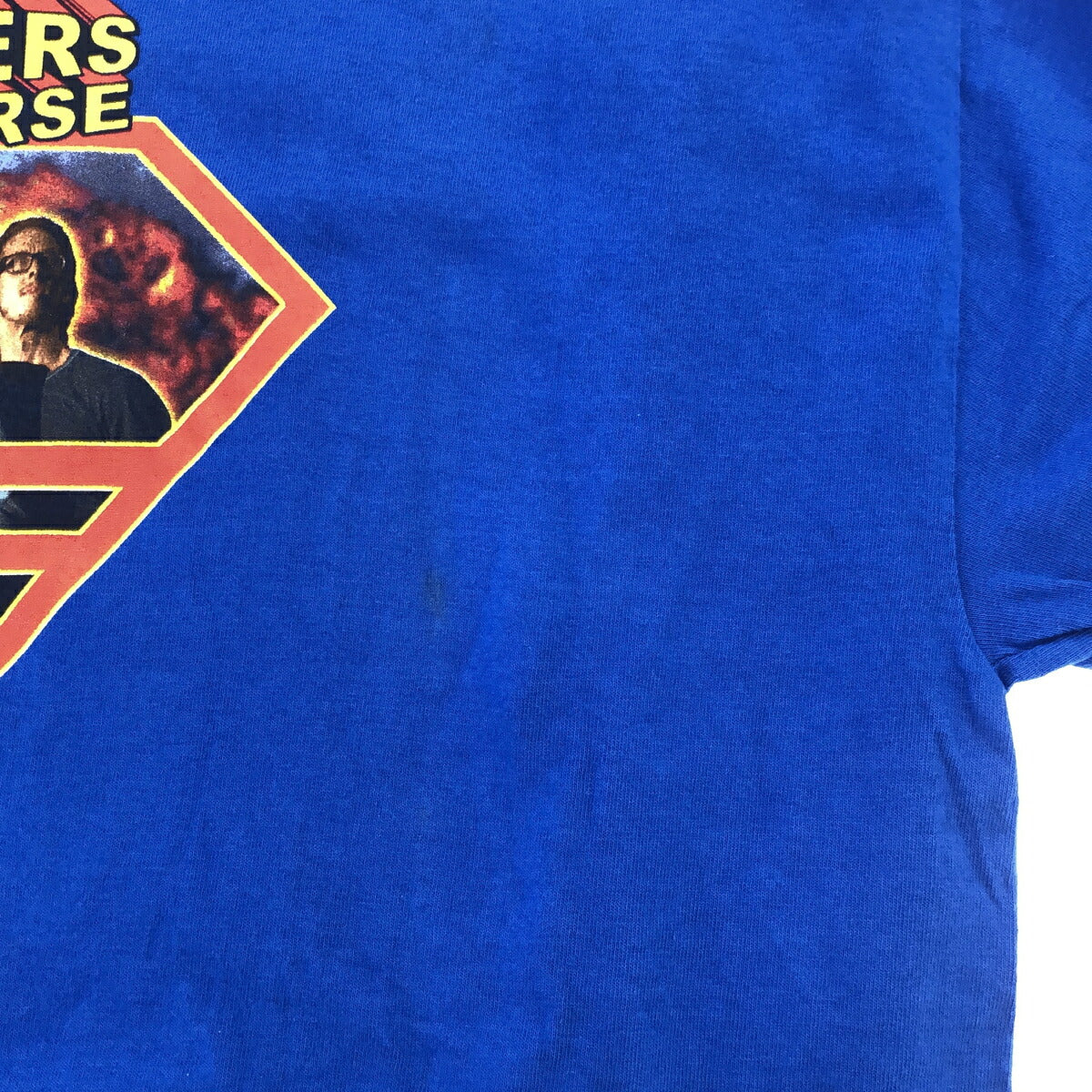 GILDAN 00s Weezer DEFENDER of the T-Shirt Blue Size XL
