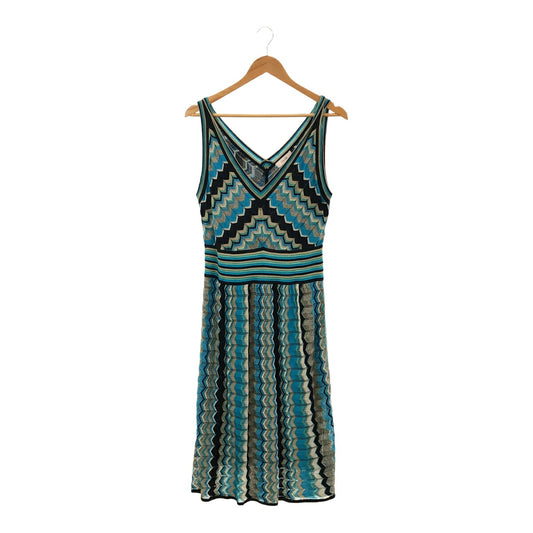 Laurel ESCADA All-Over Pattern Rayon Blend Dress Size 40