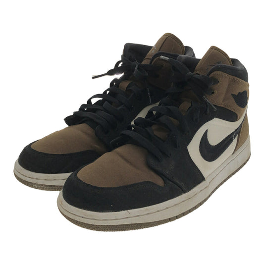 Nike WMNS Air Jordan 1 Mid SE OLIVE TOE Sneakers Size 28cm