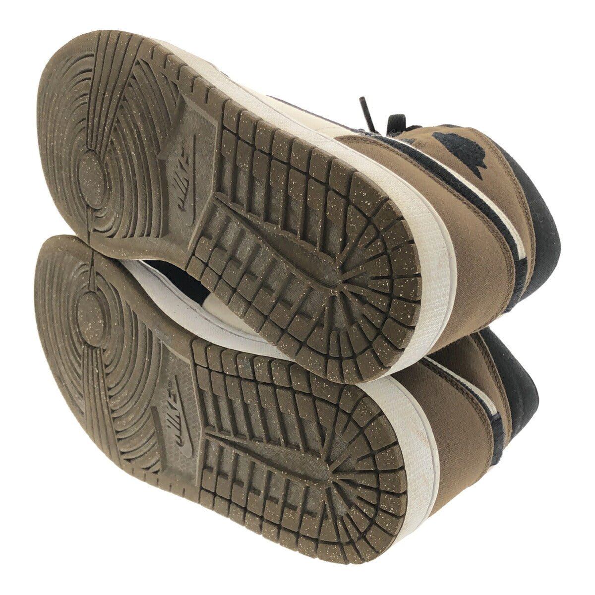 Nike WMNS Air Jordan 1 Mid SE OLIVE TOE Sneakers Size 28cm
