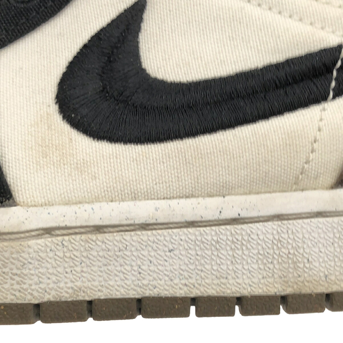 Nike WMNS Air Jordan 1 Mid SE OLIVE TOE Sneakers Size 28cm