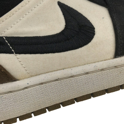 Nike WMNS Air Jordan 1 Mid SE OLIVE TOE Sneakers Size 28cm