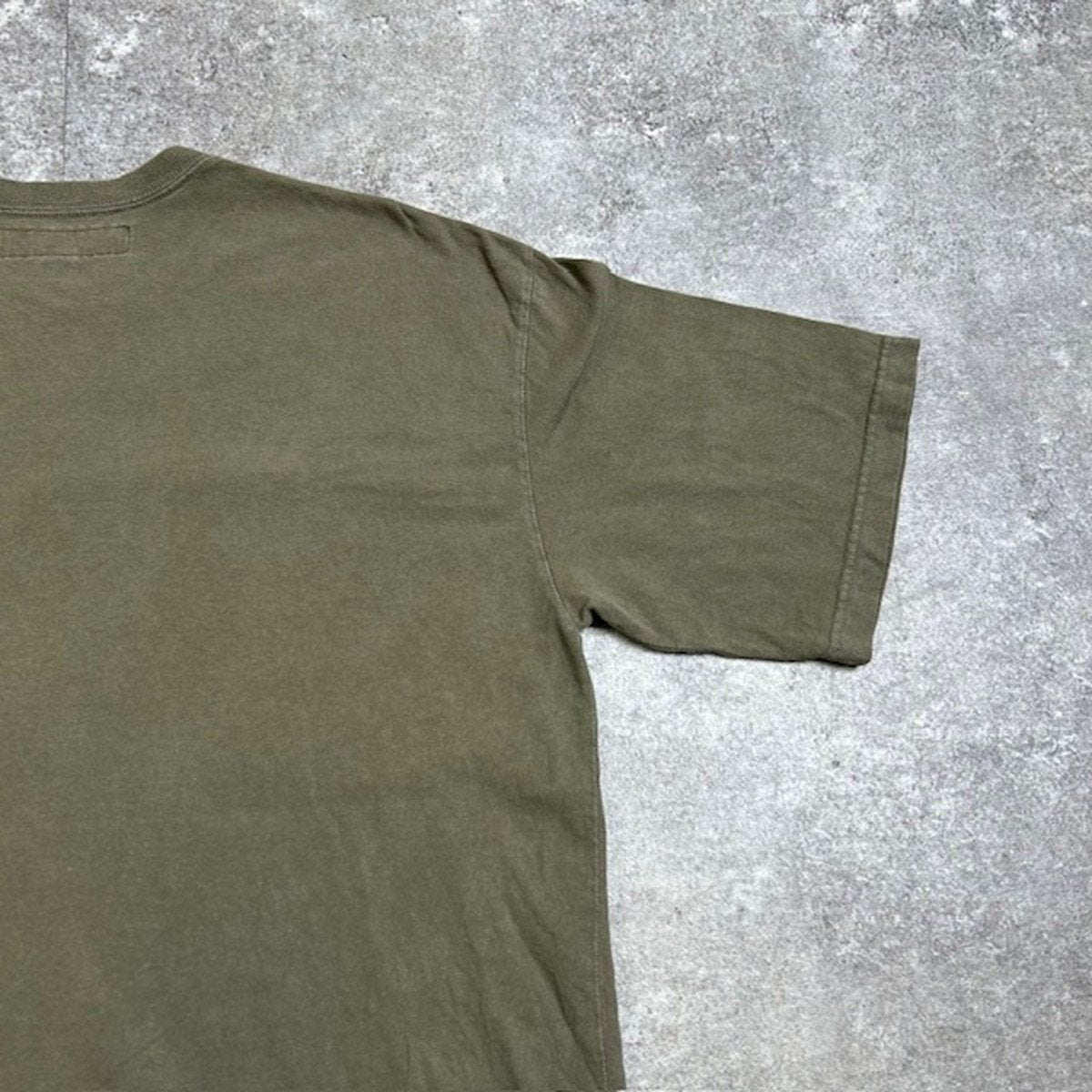 NEIGHBORHOOD Olive Savage Skull Motif T-Shirt Size L