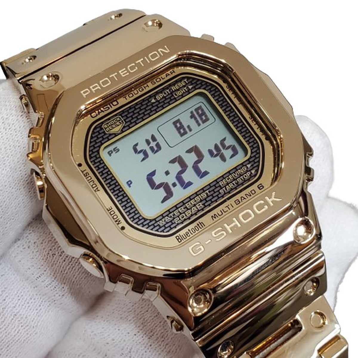 G-SHOCK GMW-B5000TFG-9JR Full Metal Watch Gold Size ONE SIZE