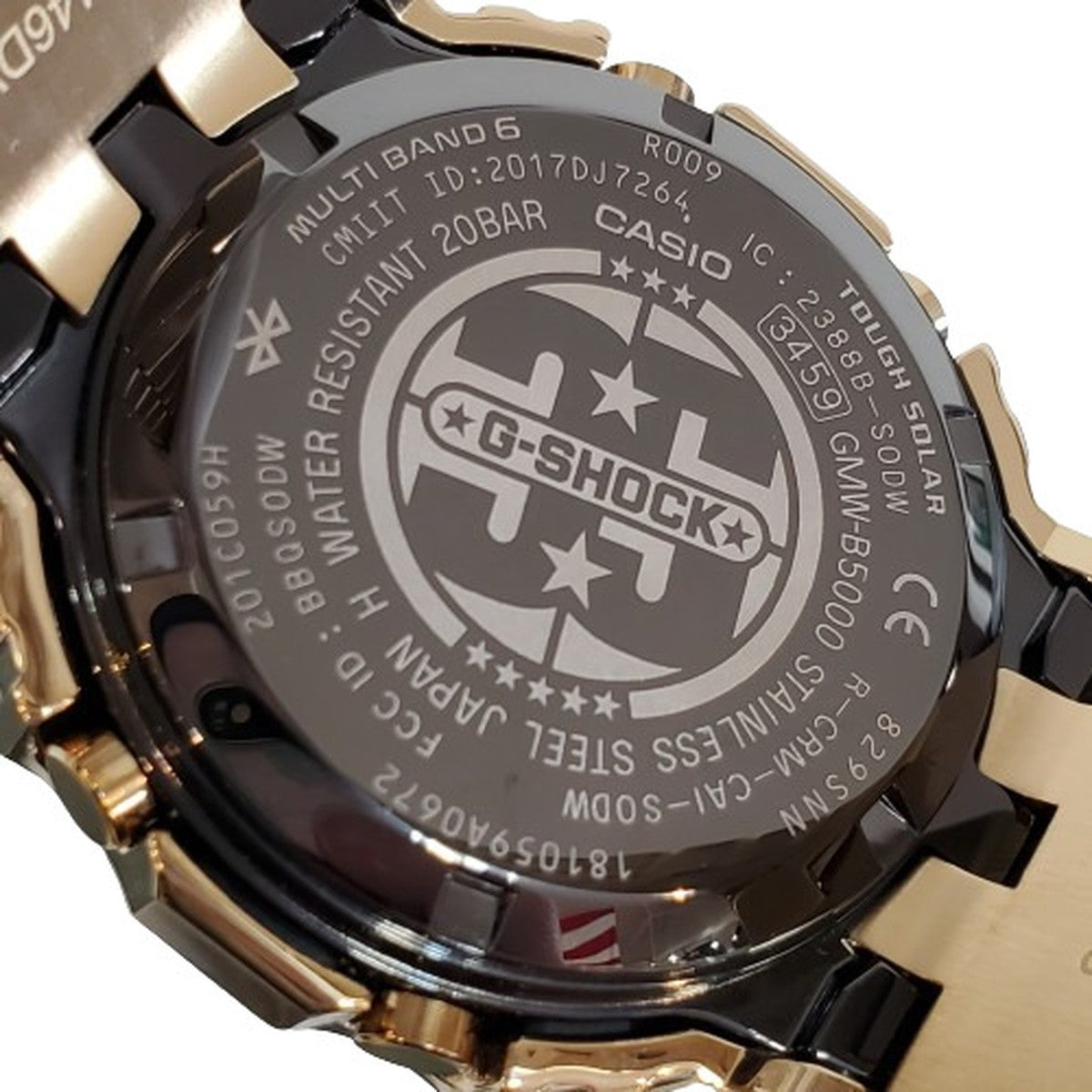 G-SHOCK GMW-B5000TFG-9JR Full Metal Watch Gold Size ONE SIZE