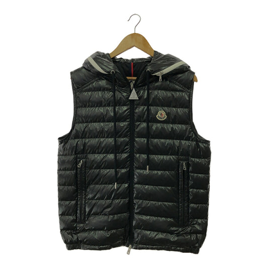 MONCLER AKIAISHI GILET Hooded Light Down Vest Size 3