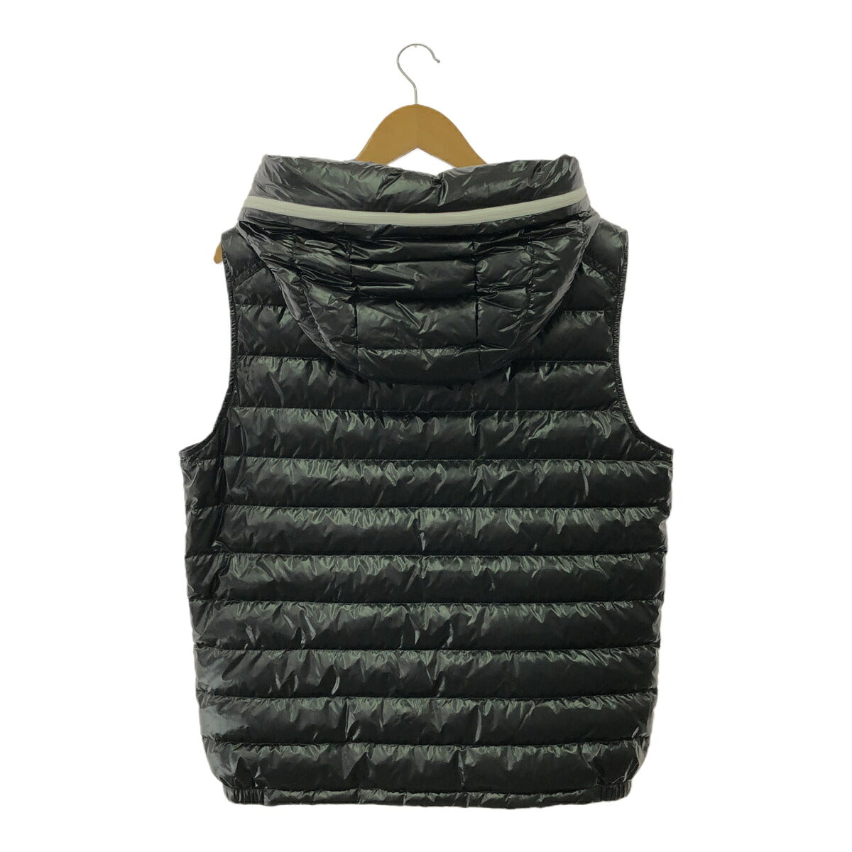 MONCLER AKIAISHI GILET Hooded Light Down Vest Size 3