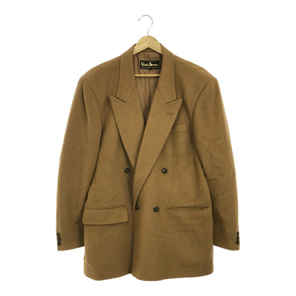 Wind Armor Cashmere Double-Breasted Jacket Size L