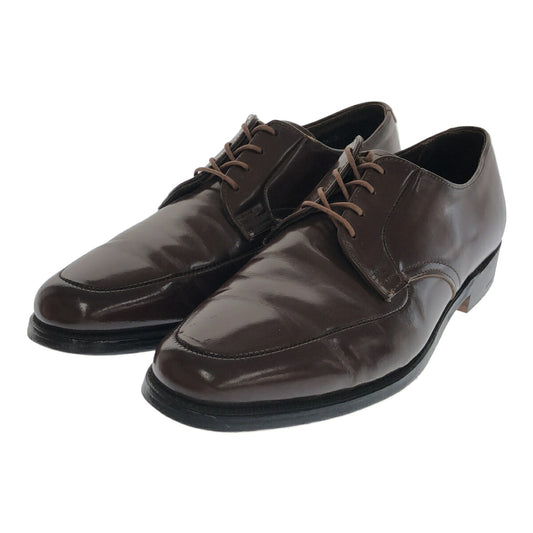 MASON SHOES 80s Vintage U-Tip Leather Shoes Brown Size 8D