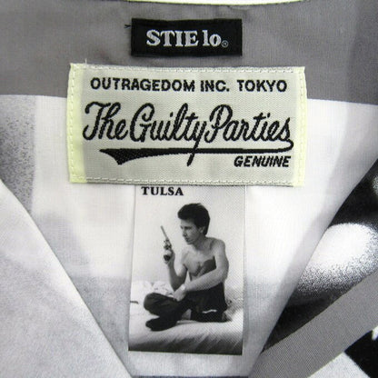 WACKO MARIA x Larry Clark "Tulsa" Hawaiian Shirt Gray Size M