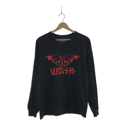 NEIGHBORHOOD NBHD Sleeve Print Long Sleeve Tee Black Size S