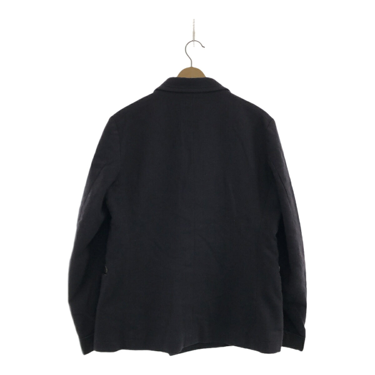 Needles Leather Rib Double Jacket Made in Japan Black Size M
