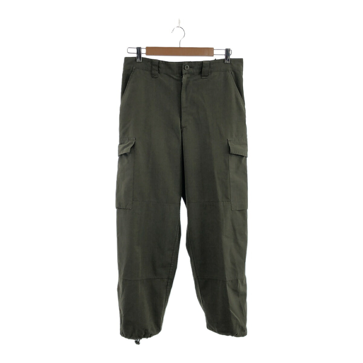 Vintage Austrian Army Military Cargo Pants Olive Green