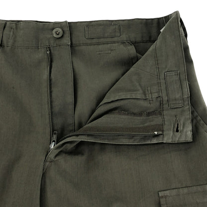 Vintage Austrian Army Military Cargo Pants Olive Green