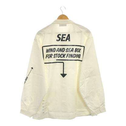 WIND AND SEA WDS-ARCVBX-18 Coverall Jacket White Size XL