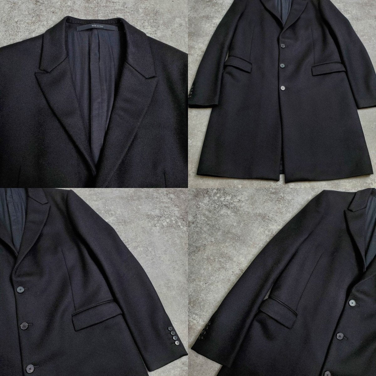 GIVENCHY Limited Collection Coat Black Size 50