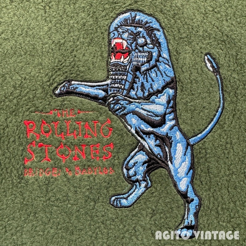 THE ROLLING STONE 90s Bridges To Babylon Fleece Shirt Size L