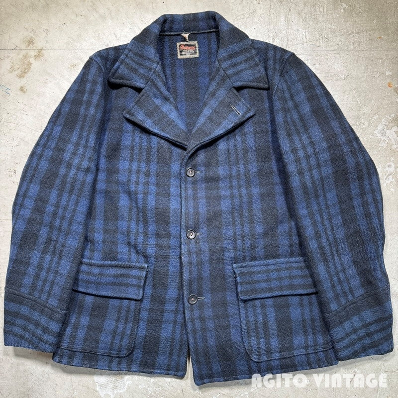 CHIPPEWA FALLS WOOLEN MILLS Co 30s 40s Wool Jacket Size 44