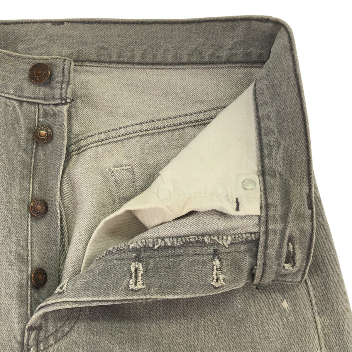Levi's 90s 501-0636 Straight Gray Denim Size W29