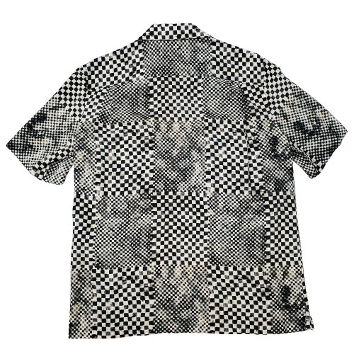 Celine 24SS Kalo Hawaiian Checked Button-Up Size M