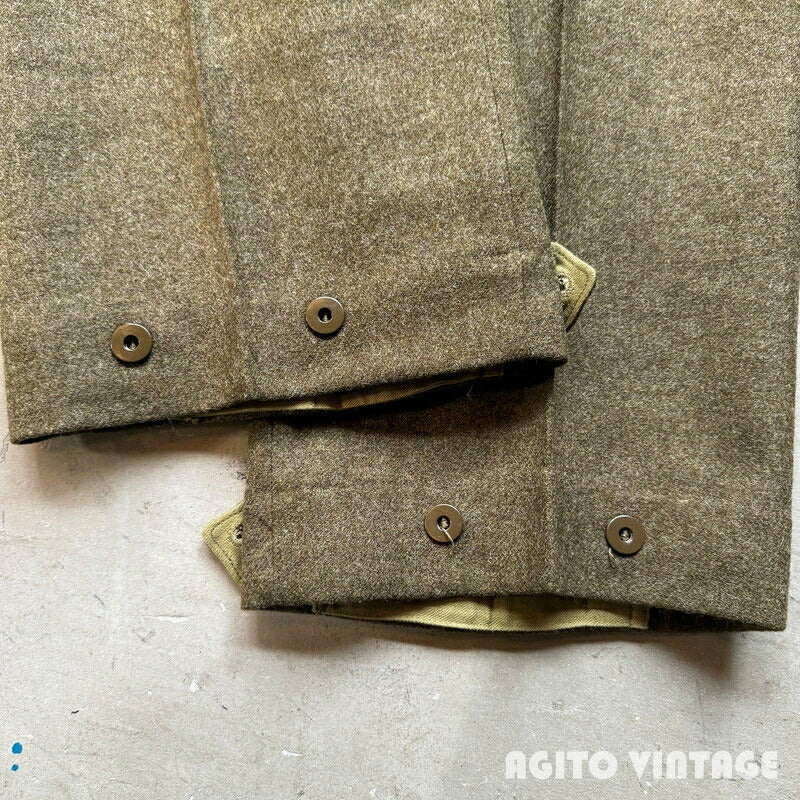 ROYAL CANADIAN 50s Military Wool Battle Pants Green Size 8