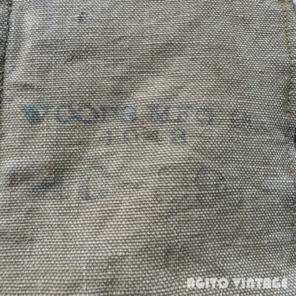 Vintage 1943 WWII Canadian Shearling Mackinaw Coat Size XL