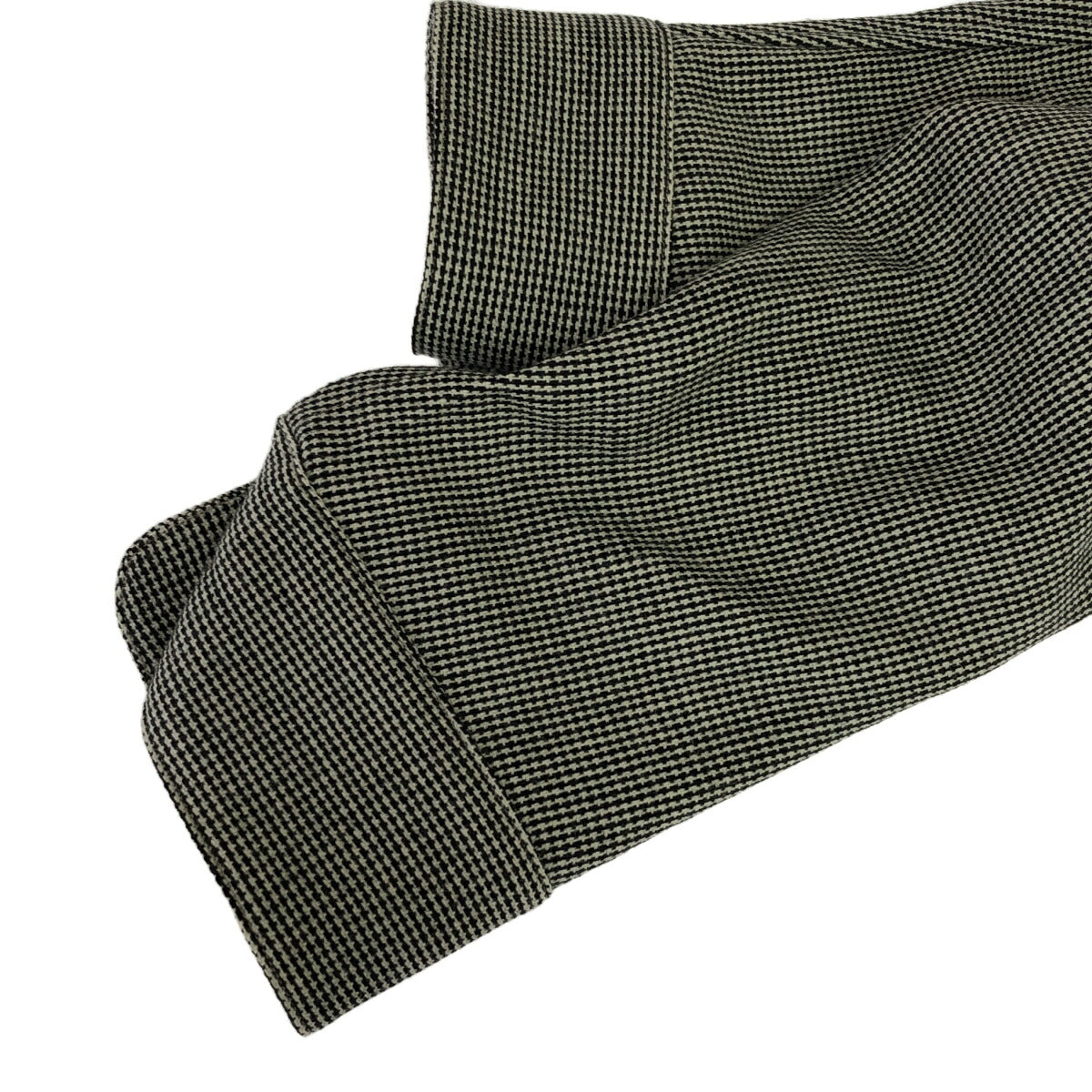 HAVERSACK Wool Houndstooth Waist Tie Work Jacket Size S
