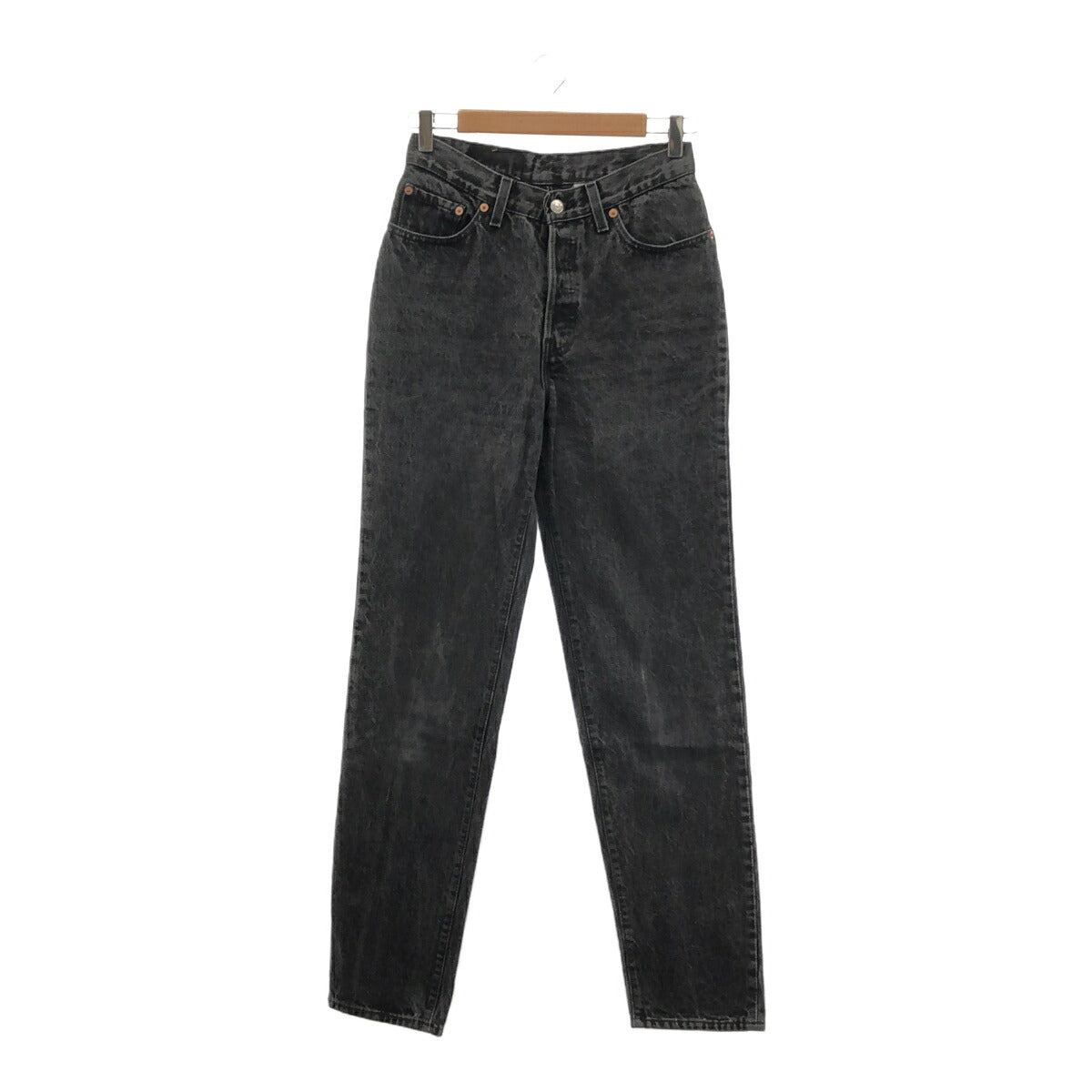 Levi's 90s Overdyed Black Straight Denim Jeans Size W28