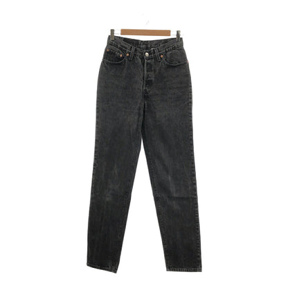 Levi's 90s Overdyed Black Straight Denim Jeans Size W28