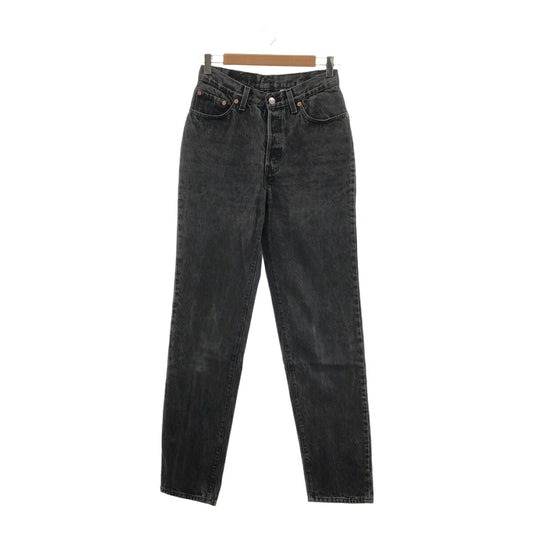 Levi's 90s Overdyed Black Straight Denim Jeans Size W28