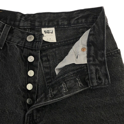 Levi's 90s Overdyed Black Straight Denim Jeans Size W28