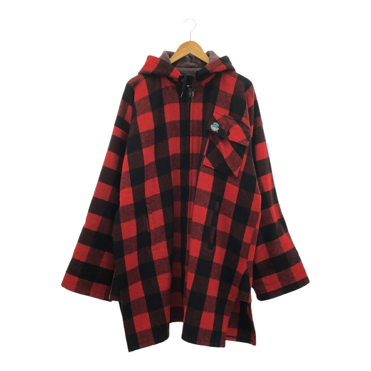 SWANNDRI Wool Bushshirt Buffalo Check Up Jacket Size 4XOS