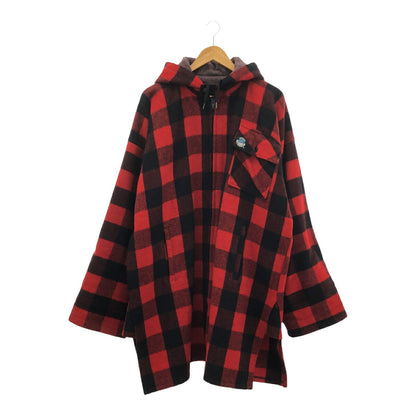 SWANNDRI Wool Bushshirt Buffalo Check Up Jacket Size 4XOS