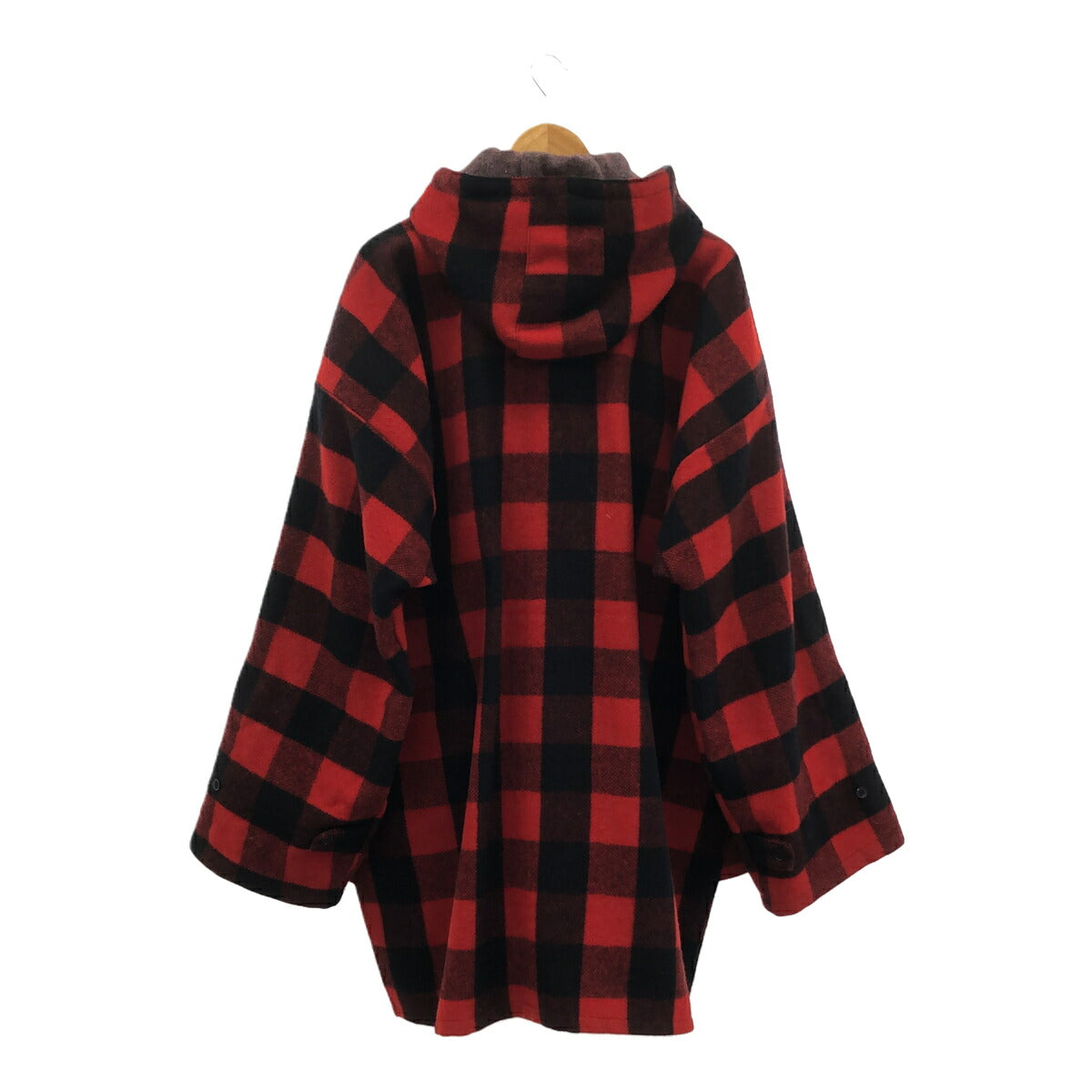 SWANNDRI Wool Bushshirt Buffalo Check Up Jacket Size 4XOS