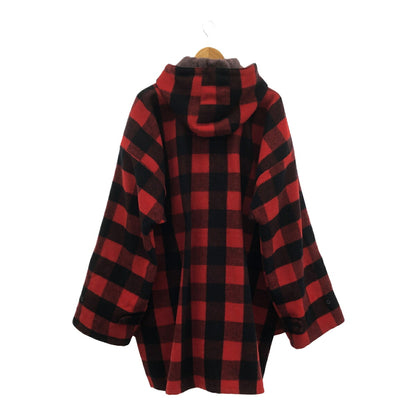 SWANNDRI Wool Bushshirt Buffalo Check Up Jacket Size 4XOS