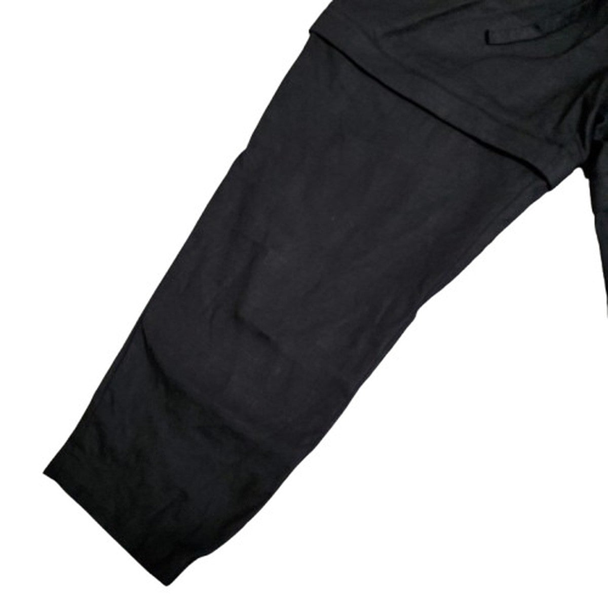 tac:tac Black Linen Convertible Drawstring Pants Size L