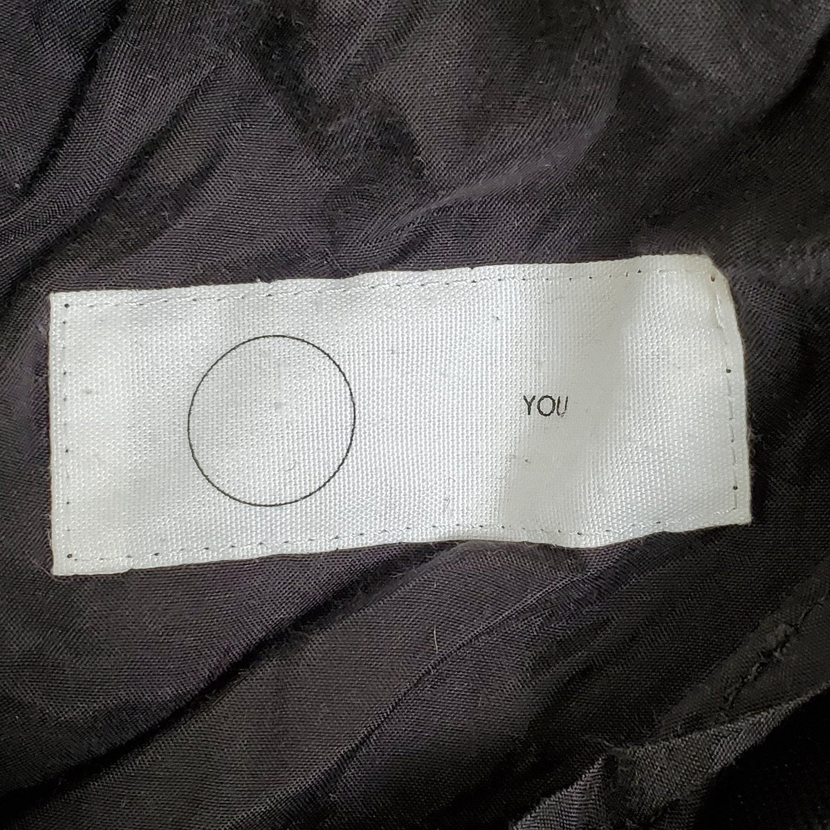tac:tac Black Linen Convertible Drawstring Pants Size L