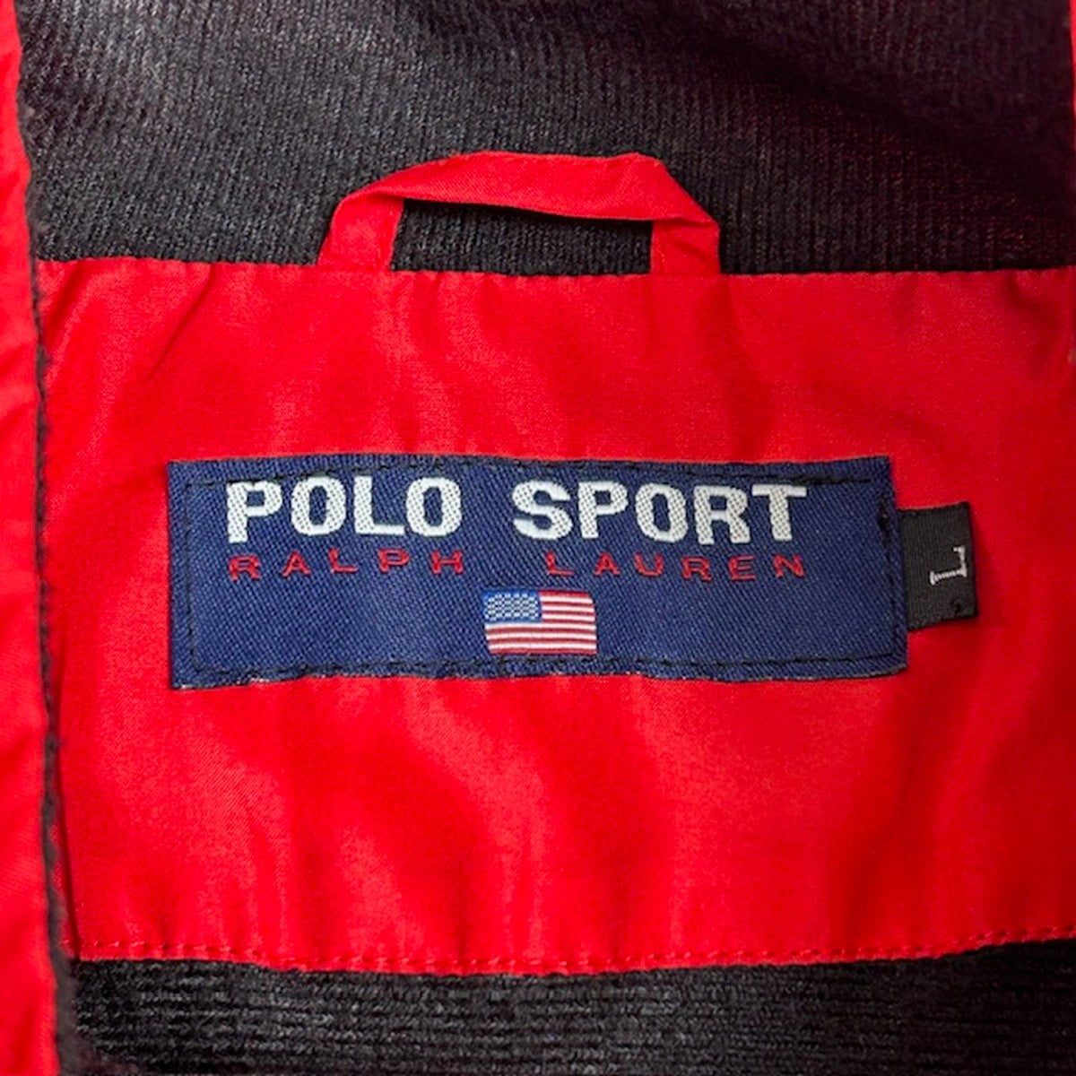 POLO SPORT 90s Ralph Lauren Logo Nylon Jacket Size L