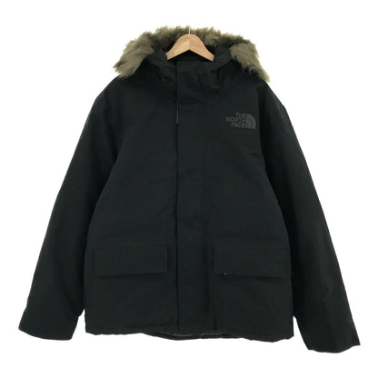 THE NORTH FACE Arctic Parka Hooded Down Jacket Black Size XL